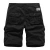 Amazon summer men's wear capri pants, loose cargo pants, pure cotton shorts, men's plus-size sportswear pants, export pants details Picture